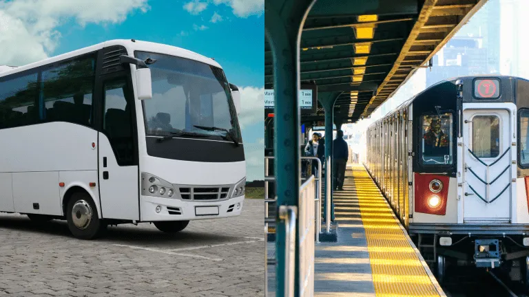 bus train services